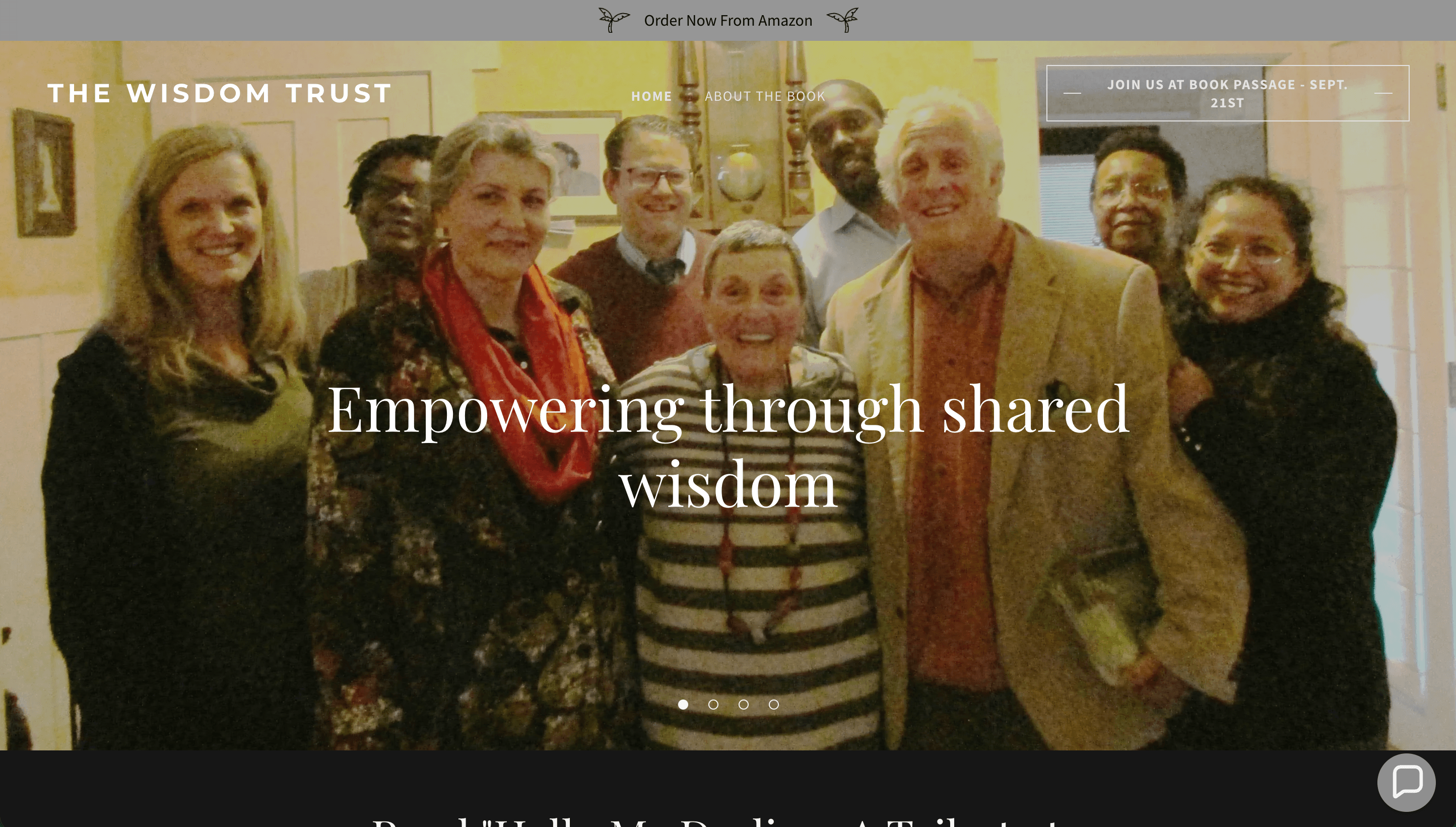 Wisdom Trust website