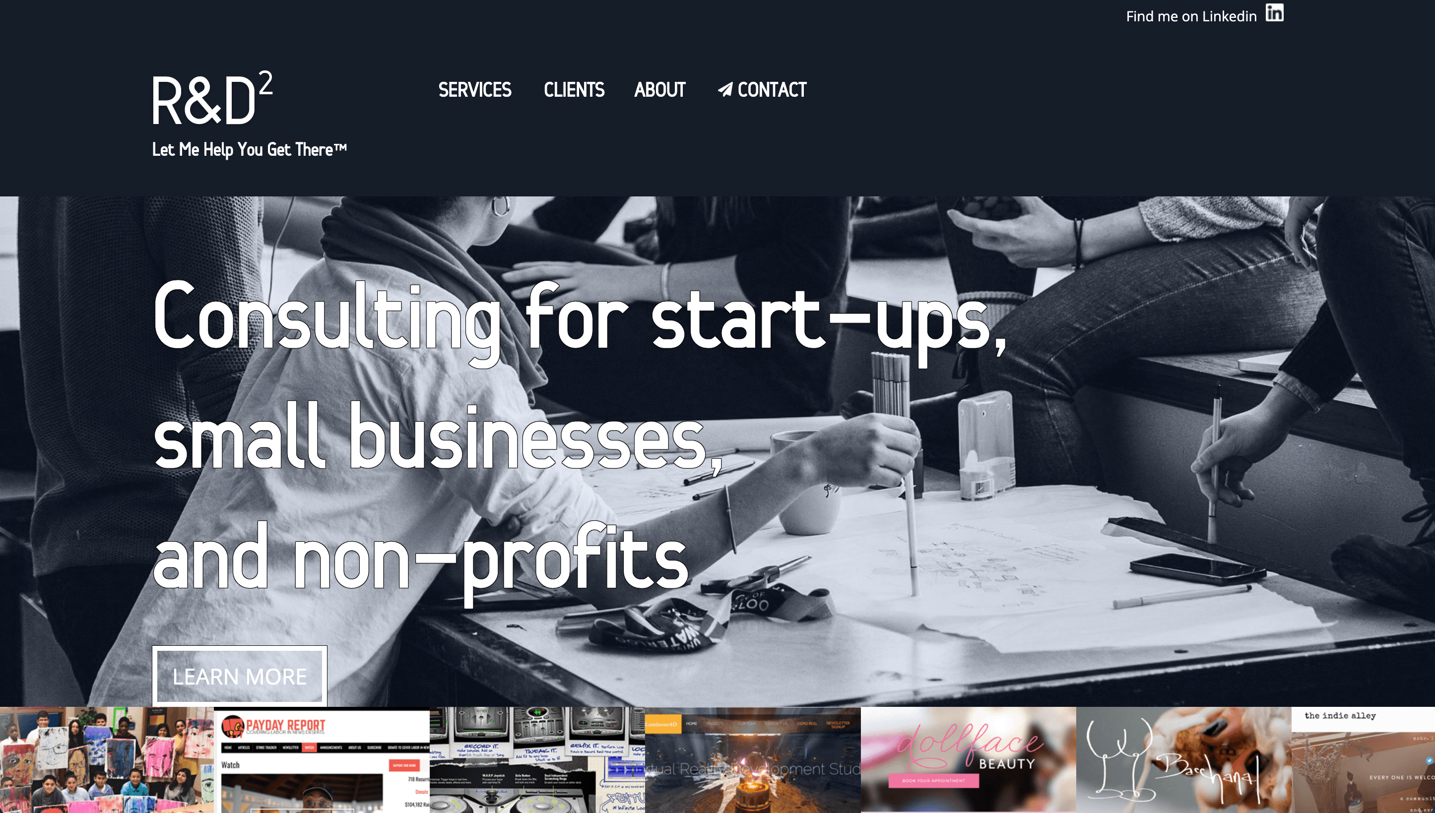 Life Is Change — Earlier Design website