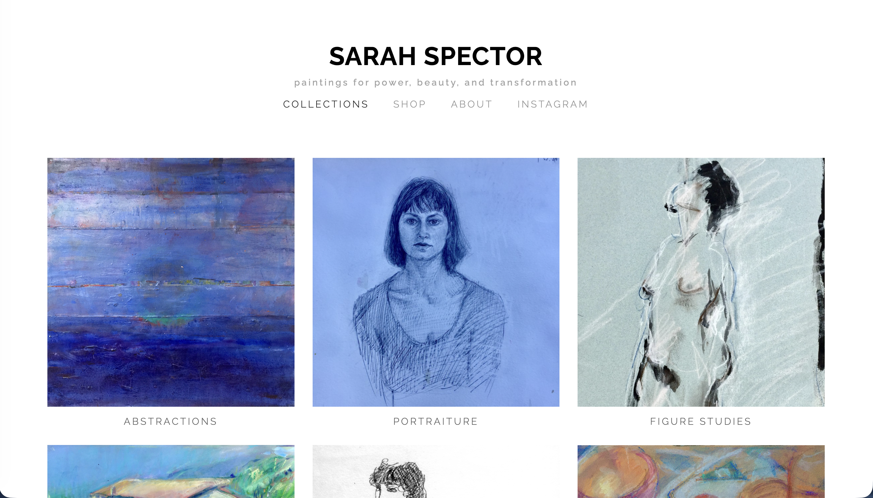 Sarah Spector website