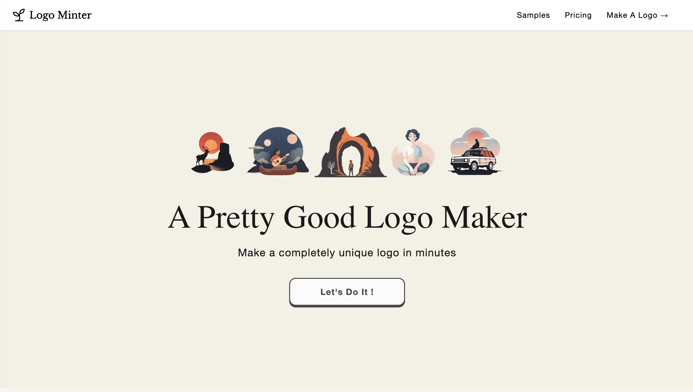 LogoMinter website